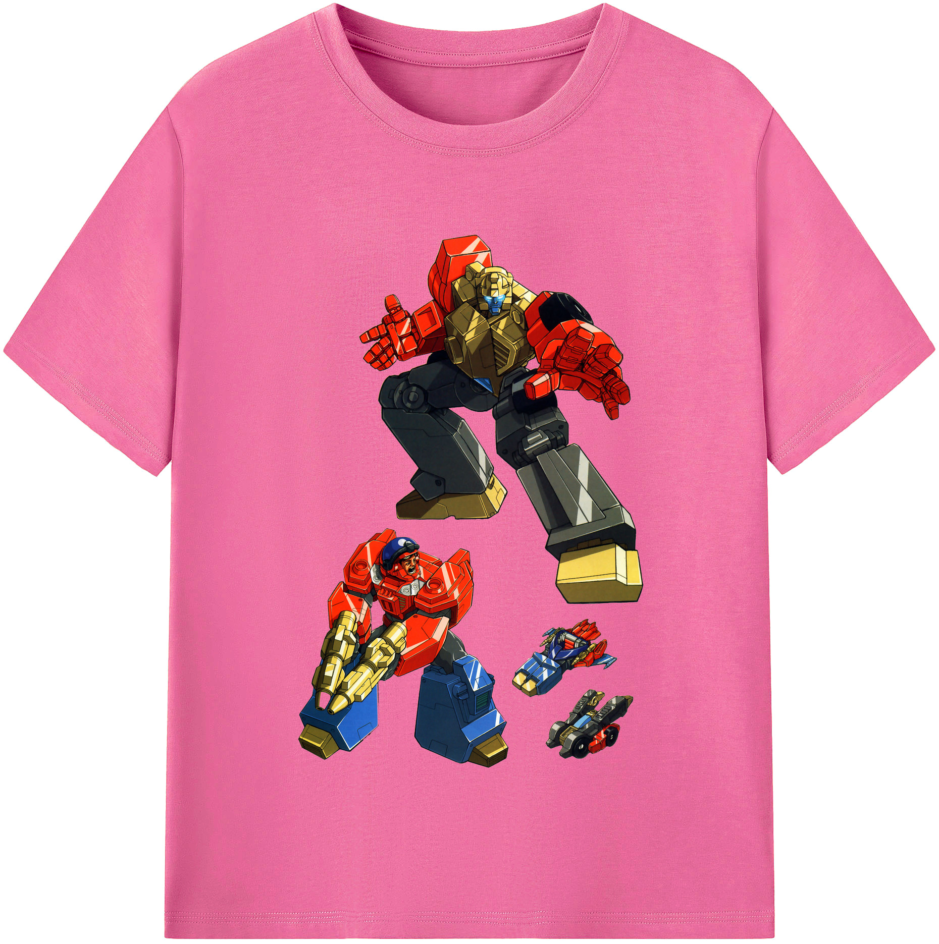 （画像用）  レディースカジュアルプリントTシャツ（綿100％）
